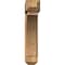 Ekena Millwork Thorton Craftsman Rough Sawn Bracket w/ Offset Brace, Western Red Cedar, 8"W x 34"D x 38"H BKT0806X34X38THR04RWR - alternate 2